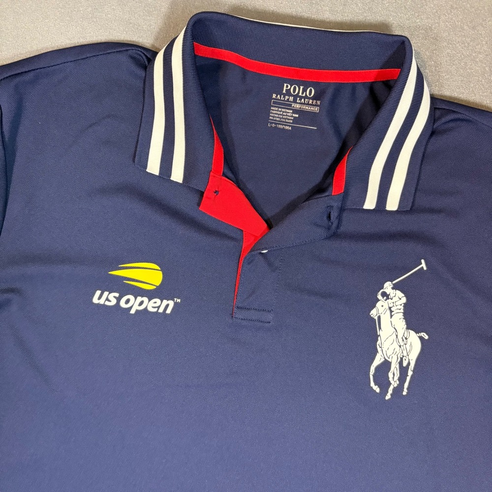 Polo Ralph Lauren US Open Linesman Performance Polo Large Big Pony 2018 Sold Out